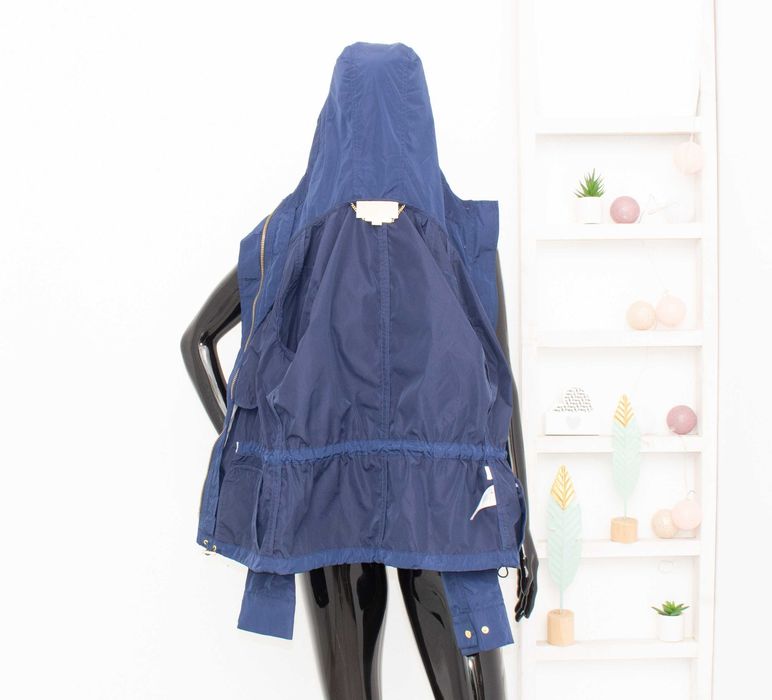 Michael Kors оригинално дамско яке синьо с качулка ветровка XS