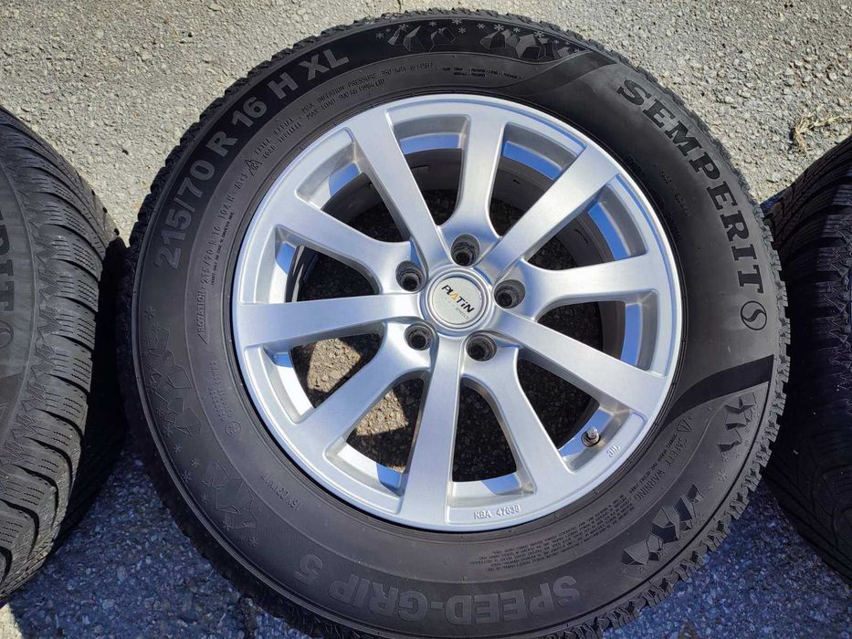 234 - 4бр. Алуминиеви джанти 16'' 5x108 с гуми 215/70R16 Opel