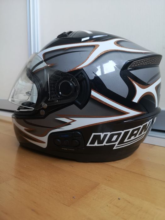 Cască moto  Nolan Italy omologata  pinlock N- COM