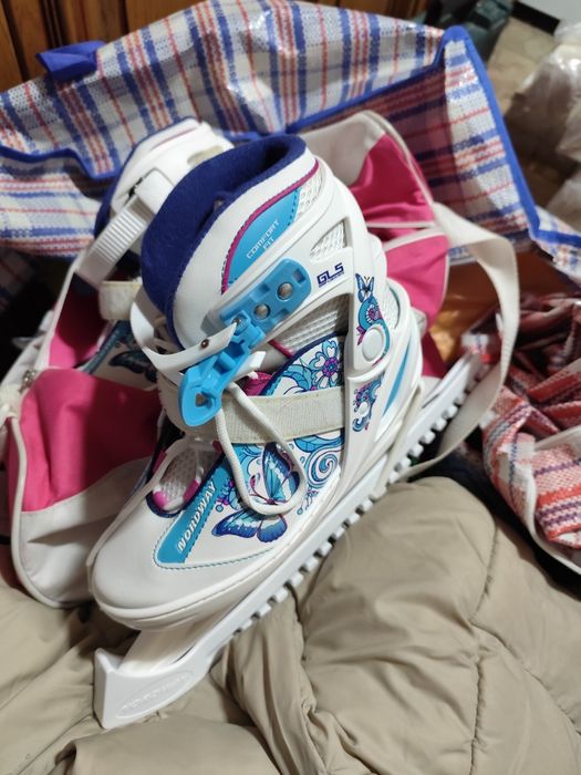 Коньки ледовые подростковые