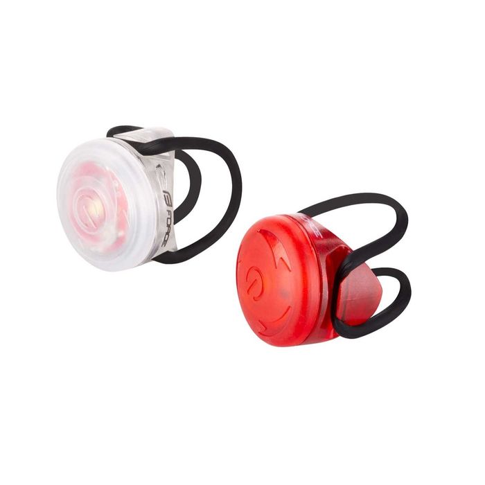 Комплект LED светлени за велосипед, Фар и Стоп, FORCE TWIST