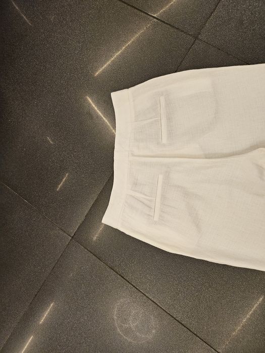 ZARA панталон лен и памук S-36
