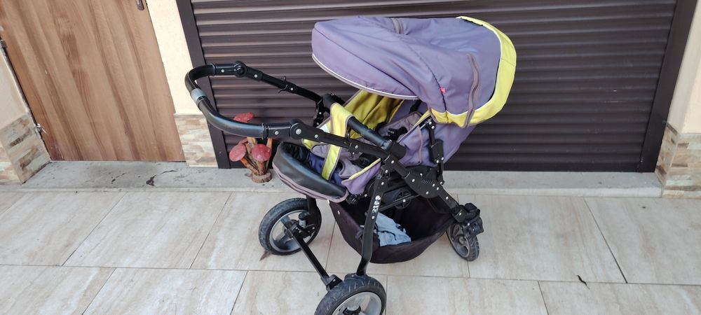 Carut bebelusi/copii 3 in 1, landou, scoica, sport