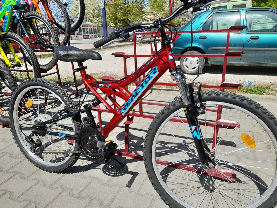 REACTOR Велосипед 24" FREAK червен