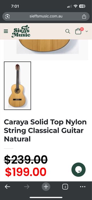 Caraya chitara acustica guitar