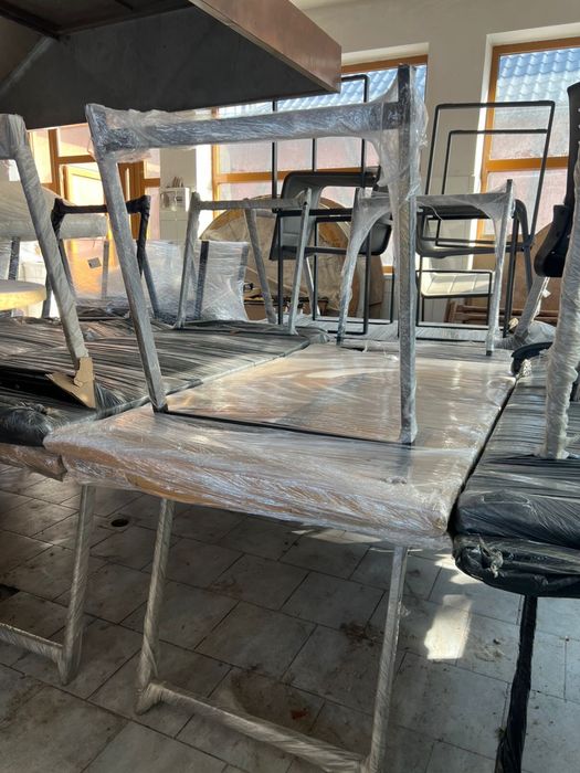 Столы дерево железо