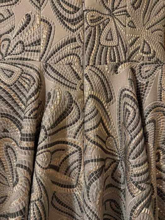 Rochie de seara printesa cu imprimeu floral