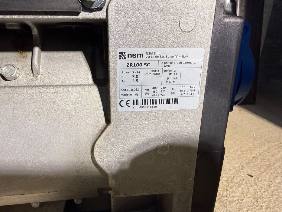 PRAMAC ES 8000 – Honda GX390 | Трифазен професионален генератор