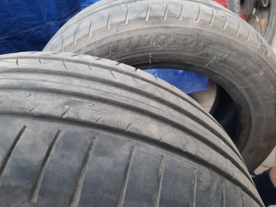 Anvelope vara 7mm 205 55 16 2 x Dunlop DOT4821,2 x MichelinDOT4919 6mm