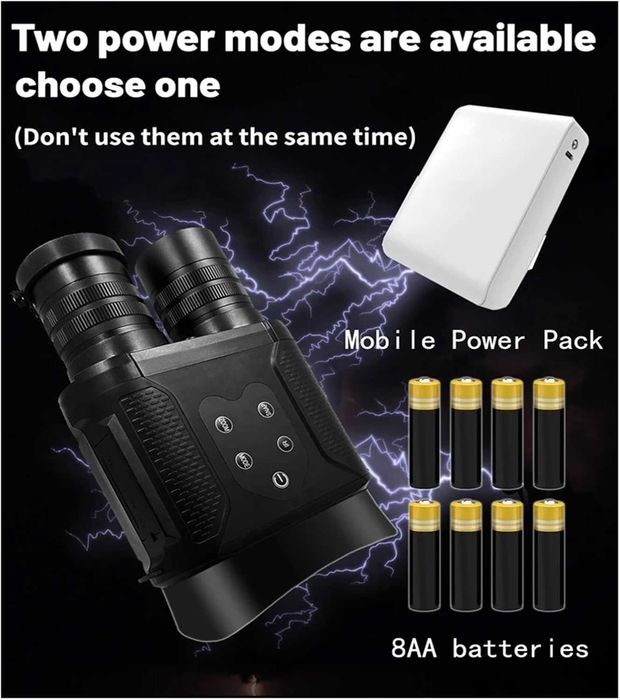 НОВ, ТЕСТВАН уред за нощно виждане NV2000 с 4" LCD, 6x увеличение 32GB