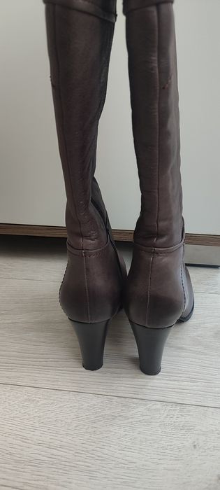 Ботуши от естествена кожа Gianni