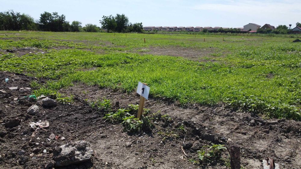 Parcele teren Săcălaz 500+ mp – zona centrală | PUZ P+2E+M | Utilități