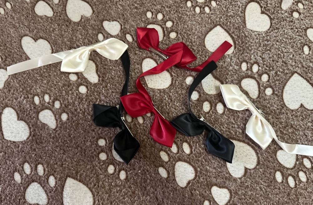 заколки-бантики..