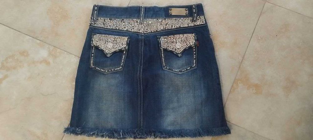 Fusta cool din denim