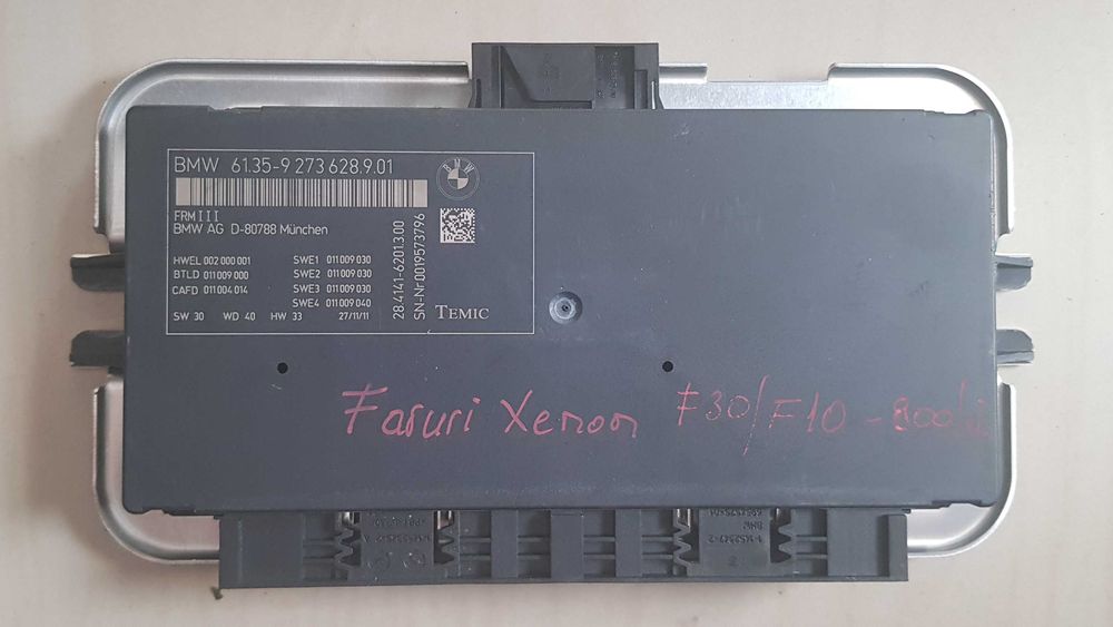 Calculator confort frana airbag BMW F10 F20 F25 F30 E60 E90 E70 E83