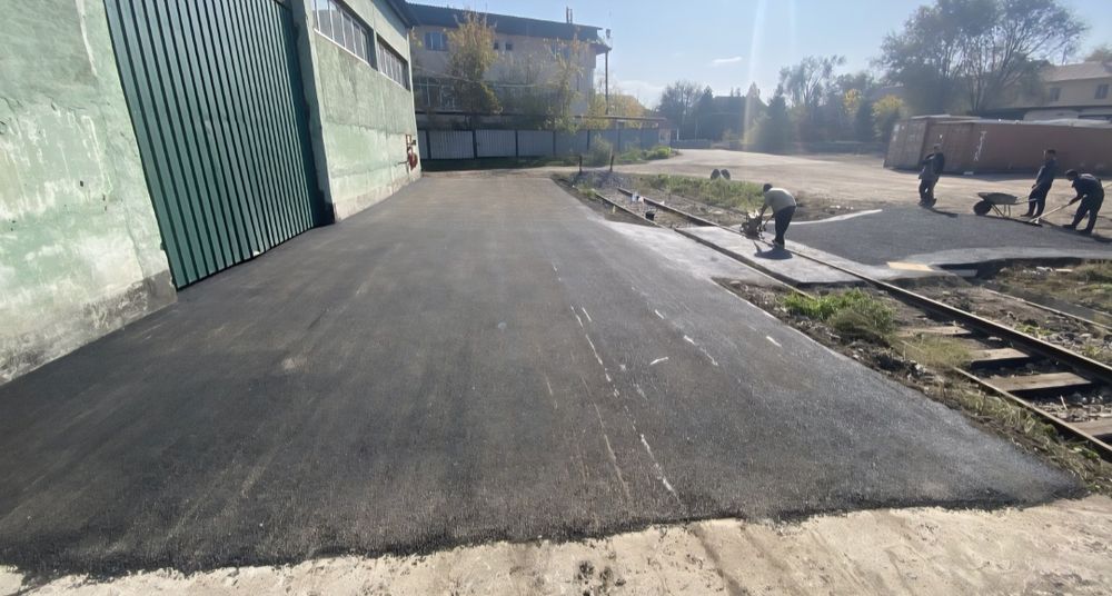 Укладка асвальта
