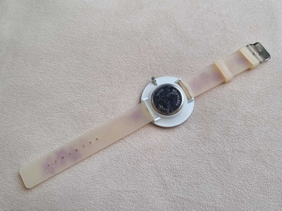 Ceas de mana, dama, curea silicon
