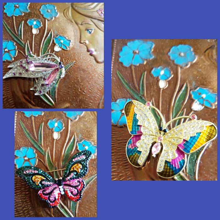 Красивые броши в анималистическом стиле