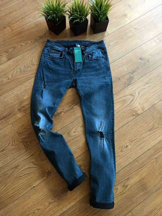 Маркови еластични дънки за момче ръст 170