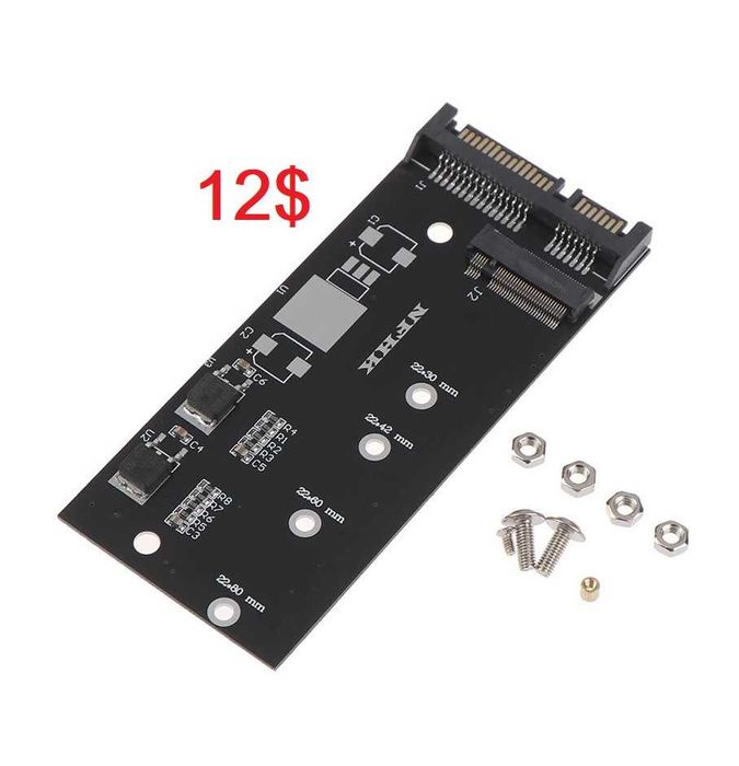 Адаптер PCI-Eх к M2/M.2 SATA SSD