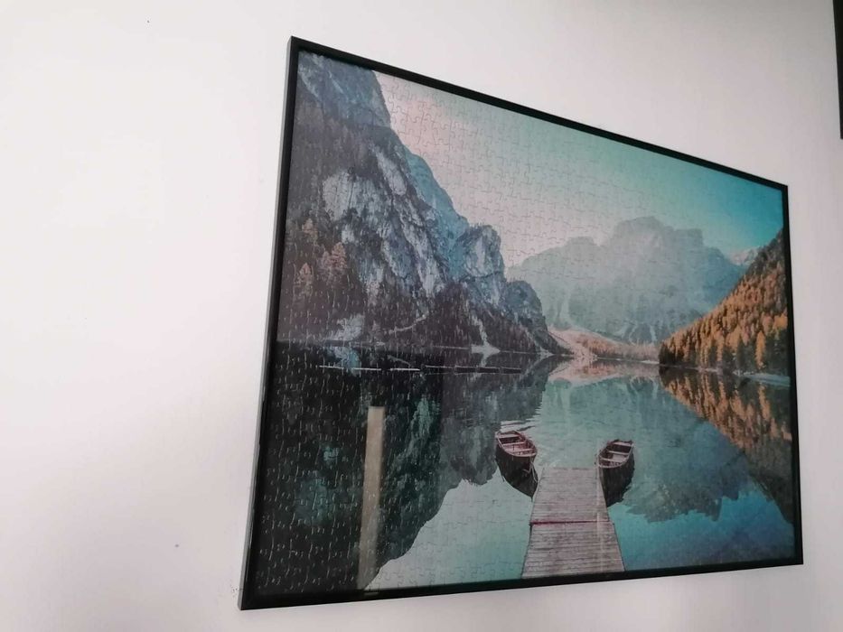 Vând tablouri puzzle înrămate