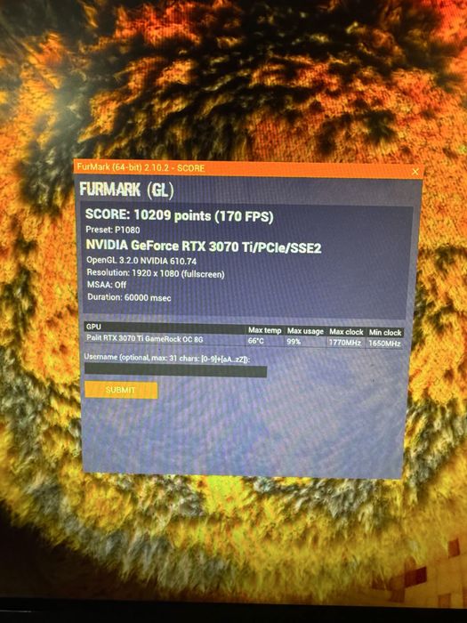 Игровой пк. RTX 3070TI
