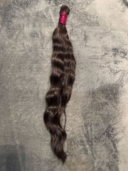 Естествена необработена коса