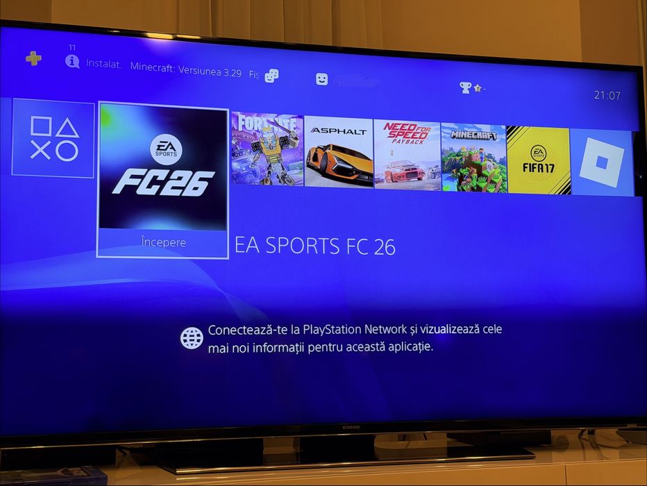 PS4 slim 1TB impecabil