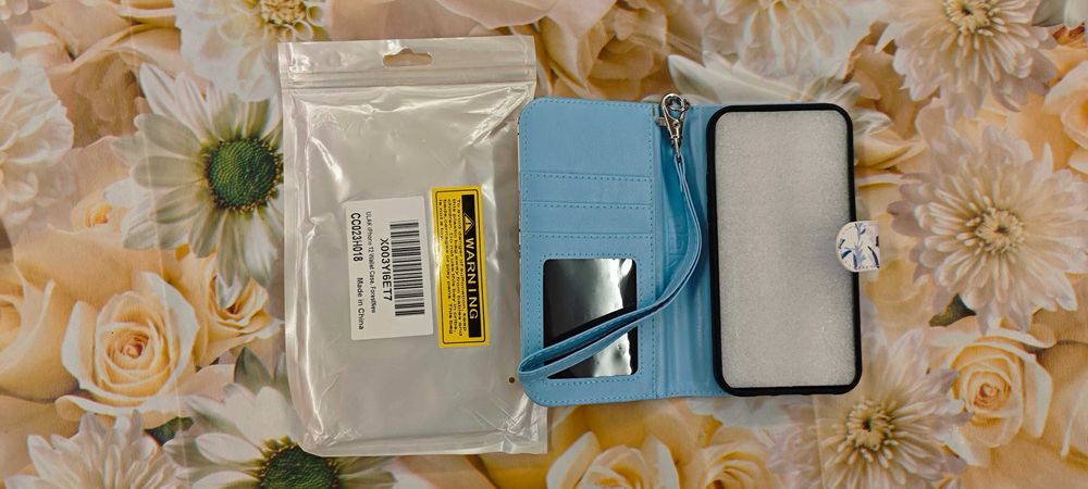 Калъф-портфейл с държач за карти за  Iphone 12 Pro