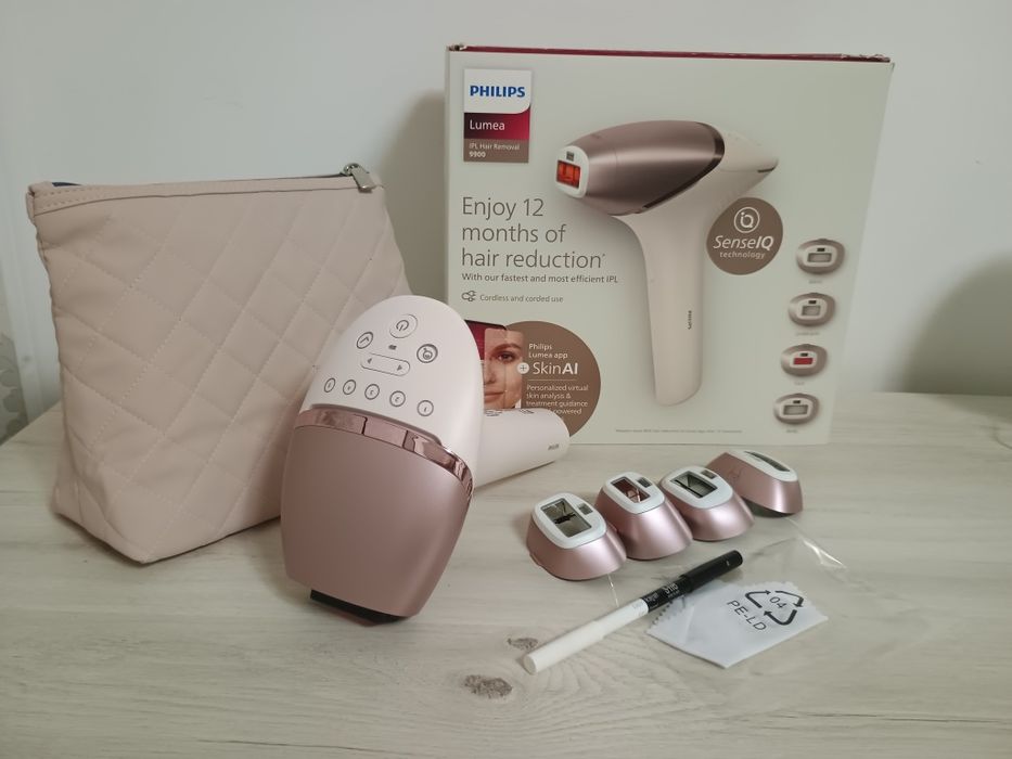 Epilator PHILIPS LUMEA IPL 9900,stare foarte bună