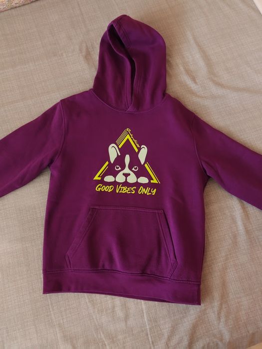 Светещ в тъмното суичър на Съндей хебит й хебит. Sunday habit. 11 годи