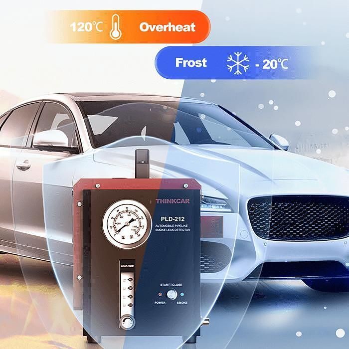 Thinkcar pld 212 уред откриване на течове в автомобилната система, дим