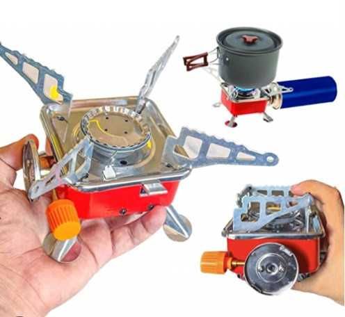 Преносим туристически газов котлон за флакон