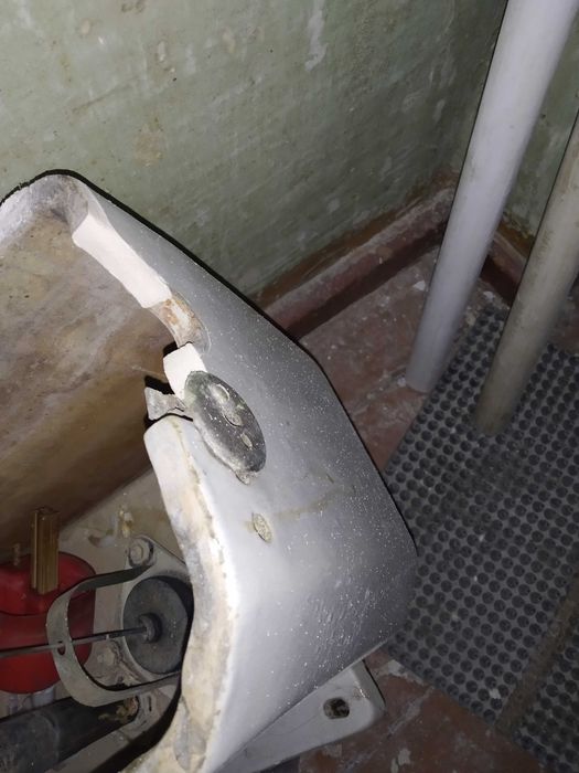 Унитаз б/у советский