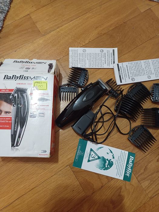 Mașină de tuns părul BaByliss cu acumulator