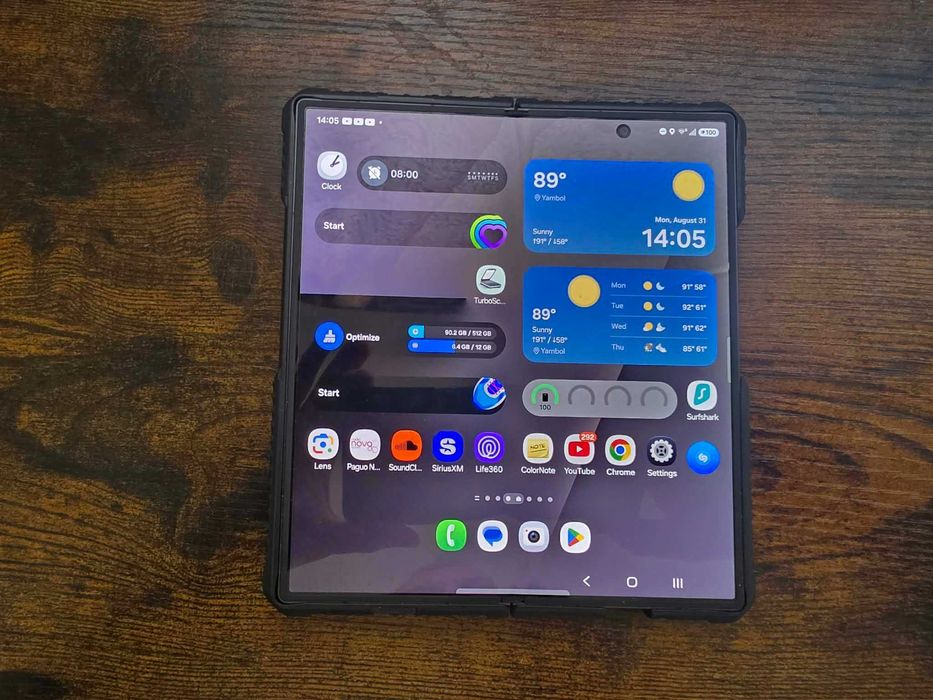 Samsung Z Fold 7 512 GB Jet Blue цвят