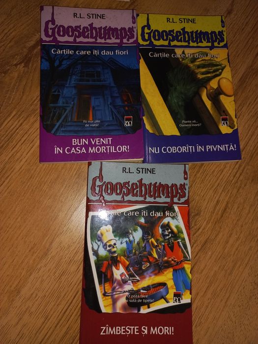 Goosebumps vol 1, 2 și 4