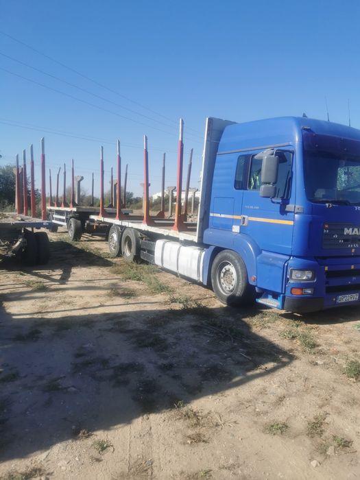 Vând Man TGA 26.410 transport container BDF
