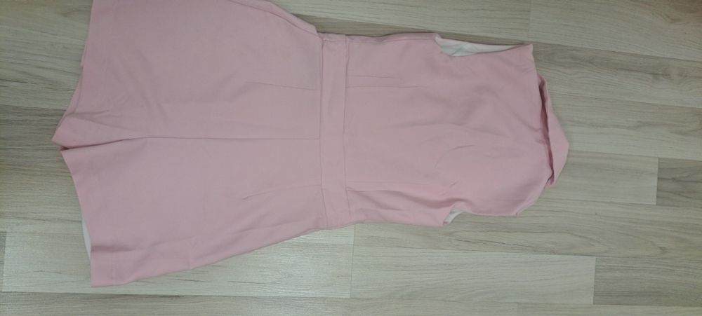 Рокля-гащеризон , елегантна рокля в сив цвят