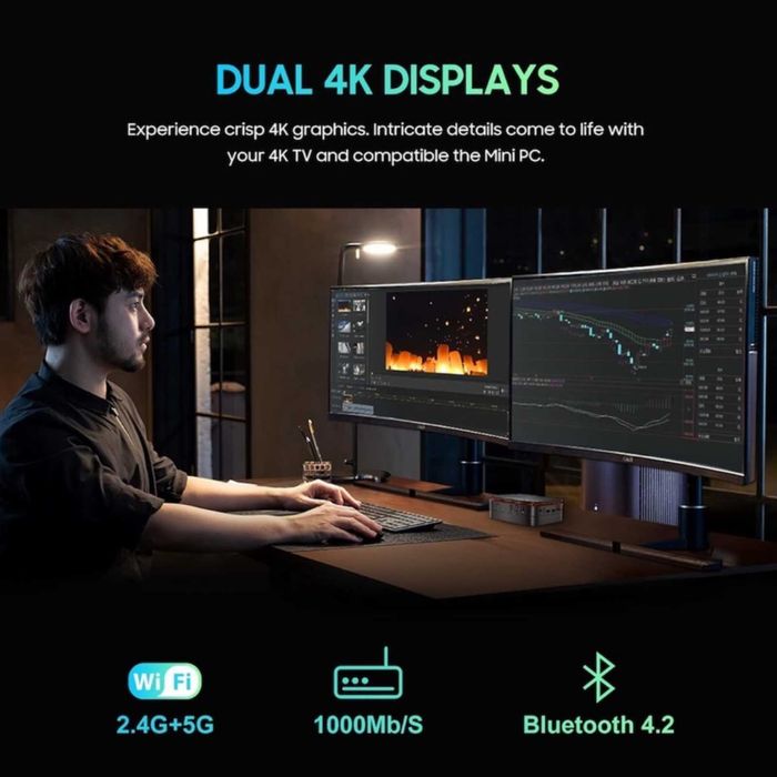 Mini PC Blackview MP60 Intel Twin Lake N150 SSD 1TB RAM 16GB - GARANTIE 12 LUNI | TrueGSM