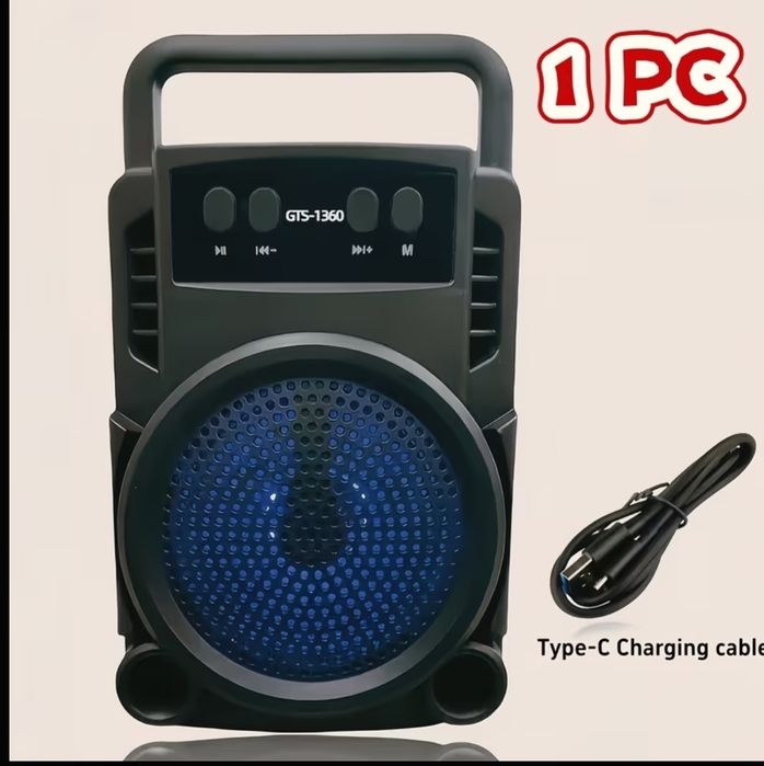 Boxă GTS-1360 prin Bluetooth