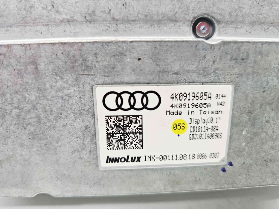 Display bord Audi A6 (4A2, C8) S-line [Fabr 2018-2025] 4K0919605A