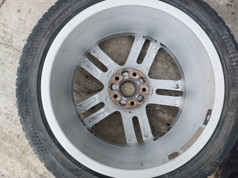 Set jante aliaj originale AUDI R18 5X112 CB 66.6 mm 8J ET 39