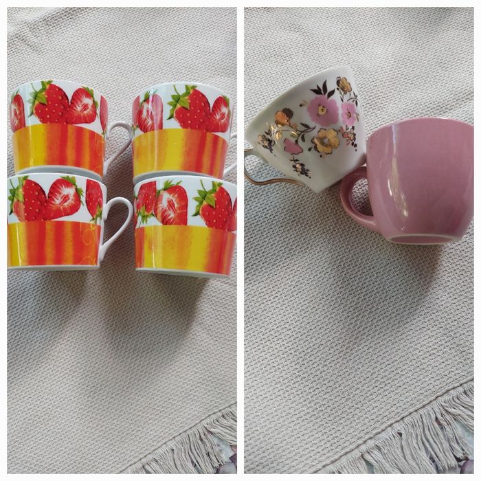 Стаканы,тарелки,кастрюли..