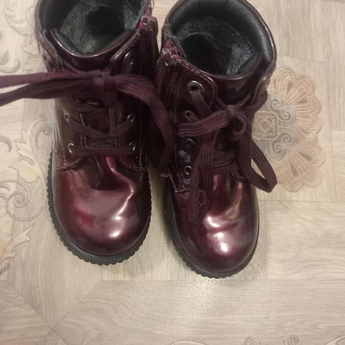 Осенние ботинки для девочки.
