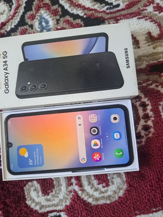Samsung a34 5G 8/256tali yangi
