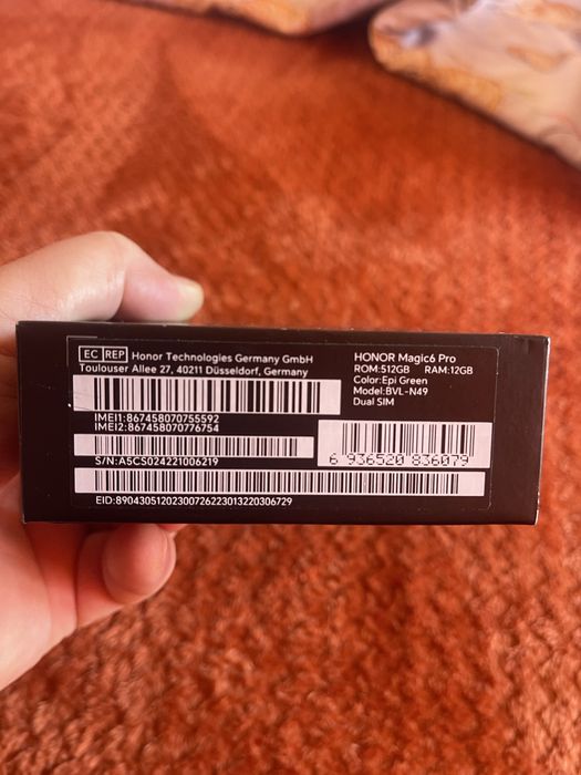 Vand Honor Magic 6 pro