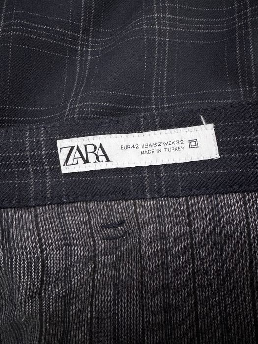 2 Pantaloni Zara barbati albastru inchis