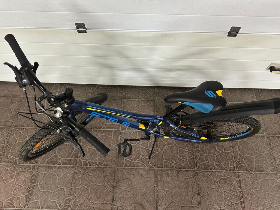 Велосипед STELS тёмно-синий