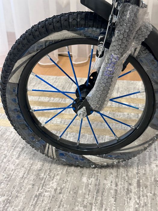 Новый детский велосипед